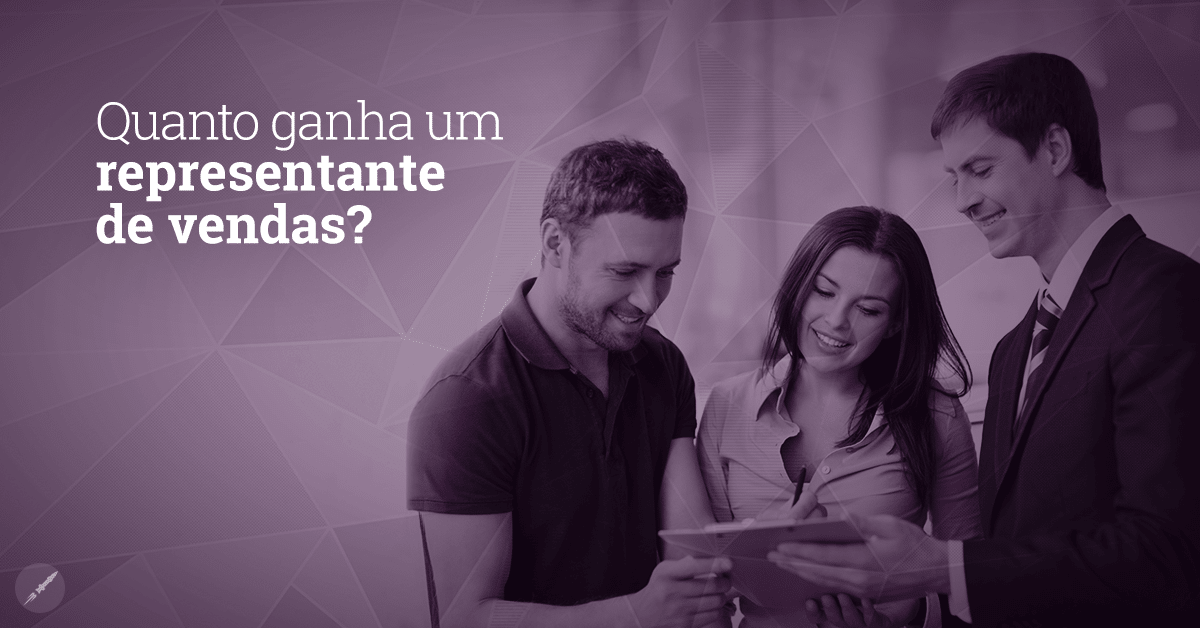 Quanto ganha um representante de vendas?