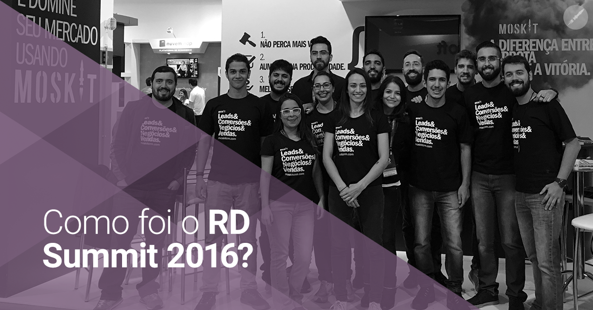 Como foi o RD Summit 2016 na visão do Moskit CRM?