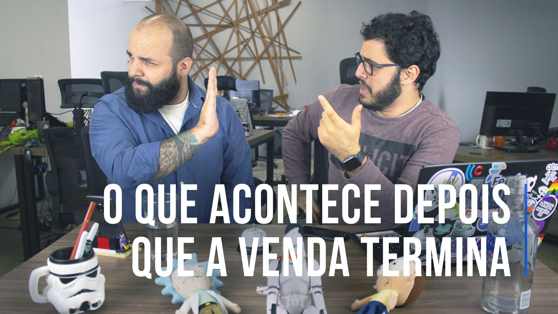 O que acontece quando a venda termina